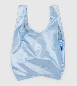 Standard Baggu - Metallic Light Blue