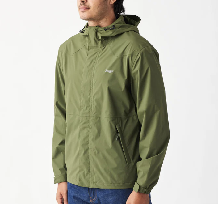 Thundercloud Rain Jacket - Military Green