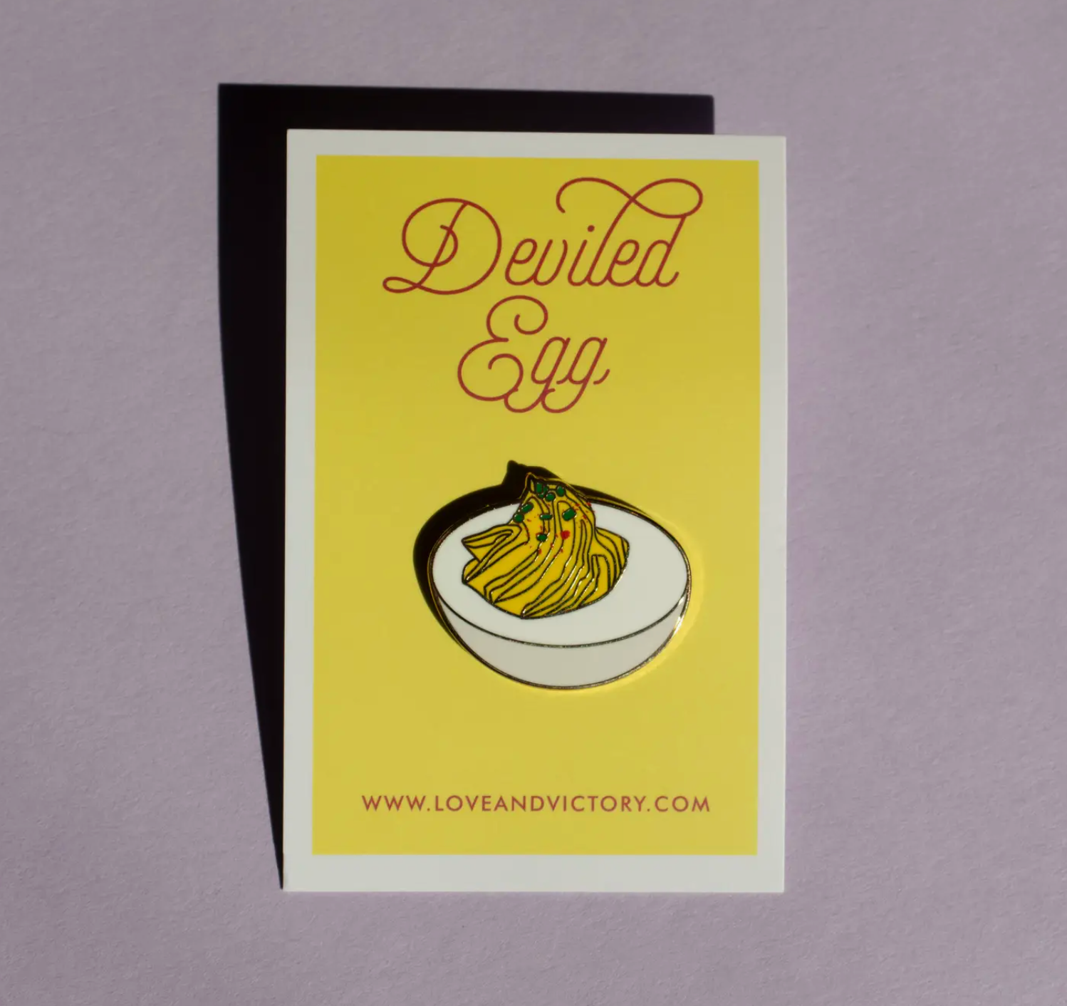 Deviled Egg Pin