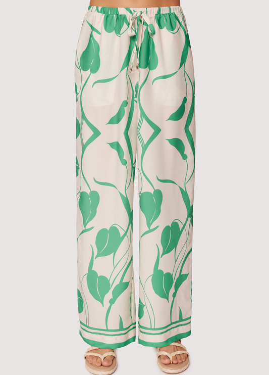 Vineyard Vistas Pants - Green/Cream