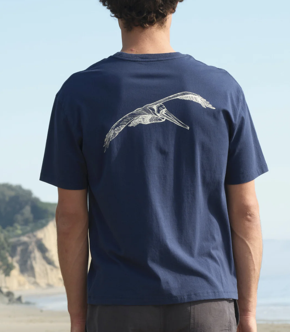 New Pelican Tee - Navy