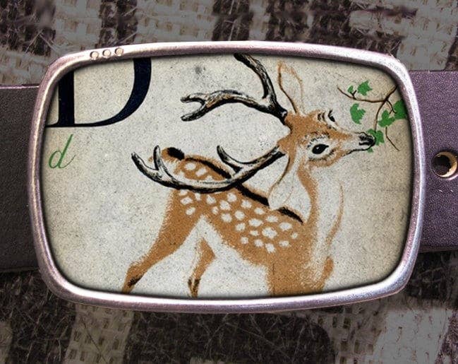 Deer Belt Buckle