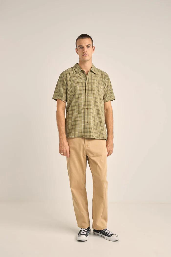 Postcard Check Shirt - Green