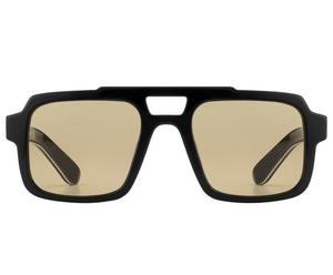 Cut Fifty-Eight Sunglasses - Black/Tan