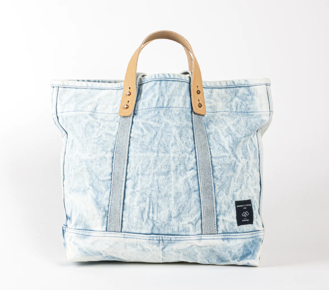 Small East West Tote - Acid Wash