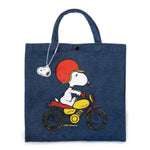 Snoopy Easy Rider Vintage-Style Market Tote