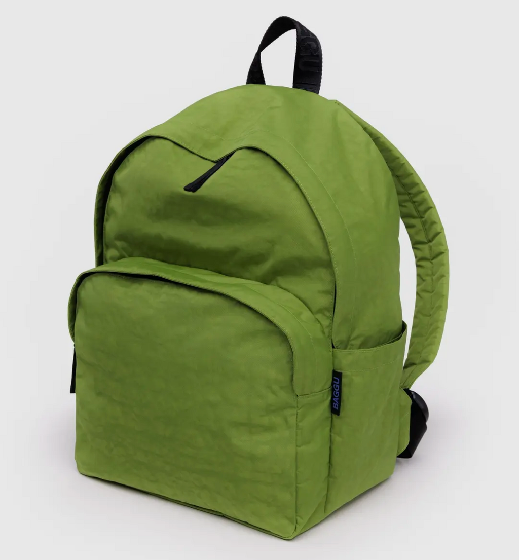 Large Nylon Backpack - Green Juice