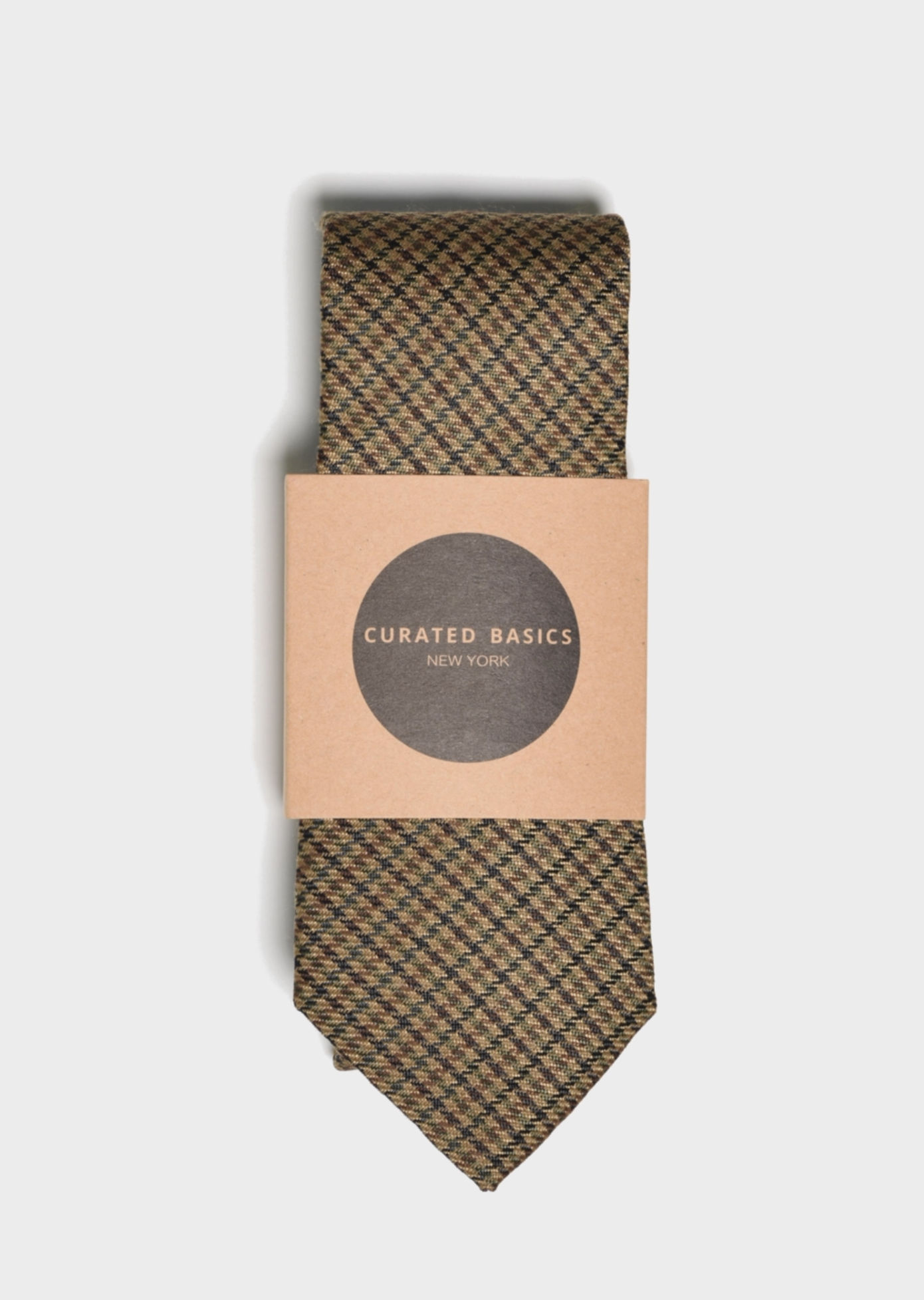 Tatterall Tie - Green/Brown