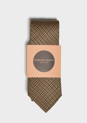 Tatterall Tie - Green/Brown