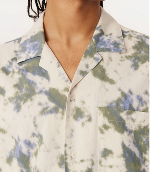 The Fluid Camp Collar Shirt - Cloud