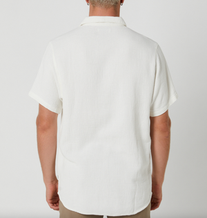 Bon Weave Shirt - Bone