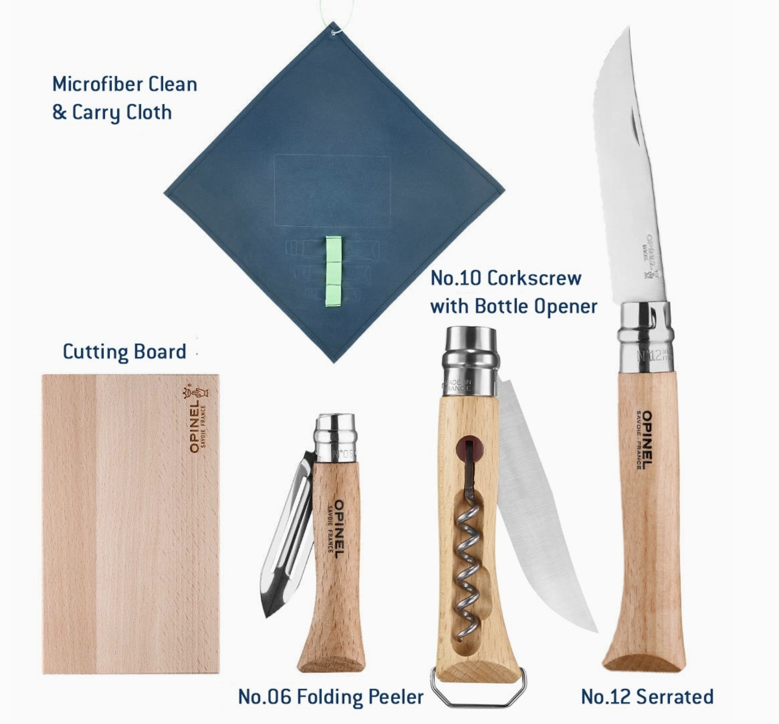 Nomad Kit with Bottler Opener Knife