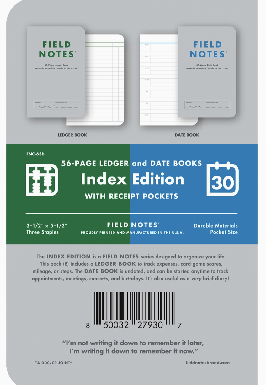 Index Notebooks