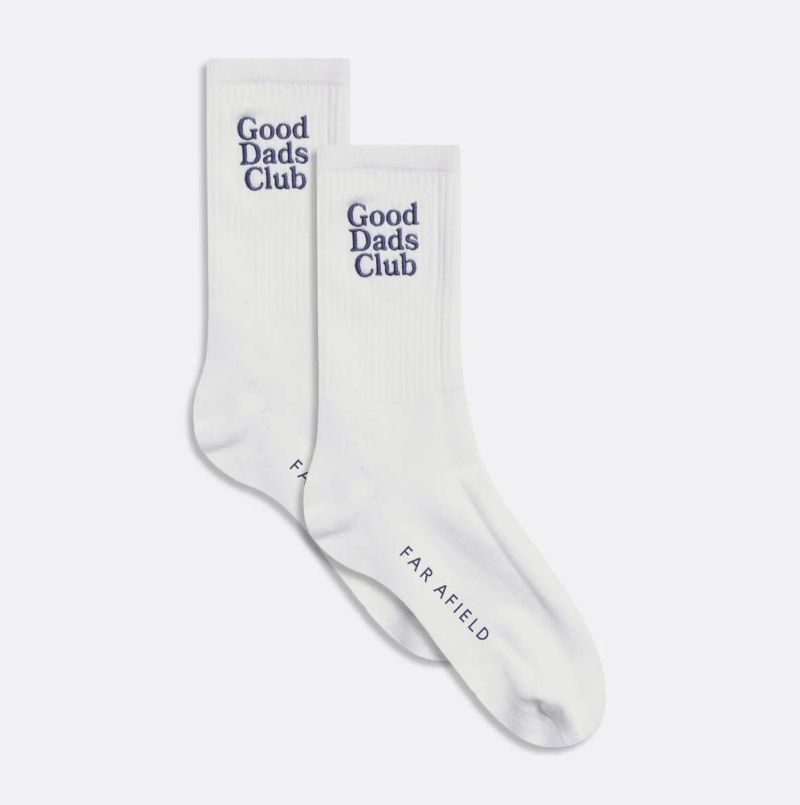 Good Dads Club Socks - White