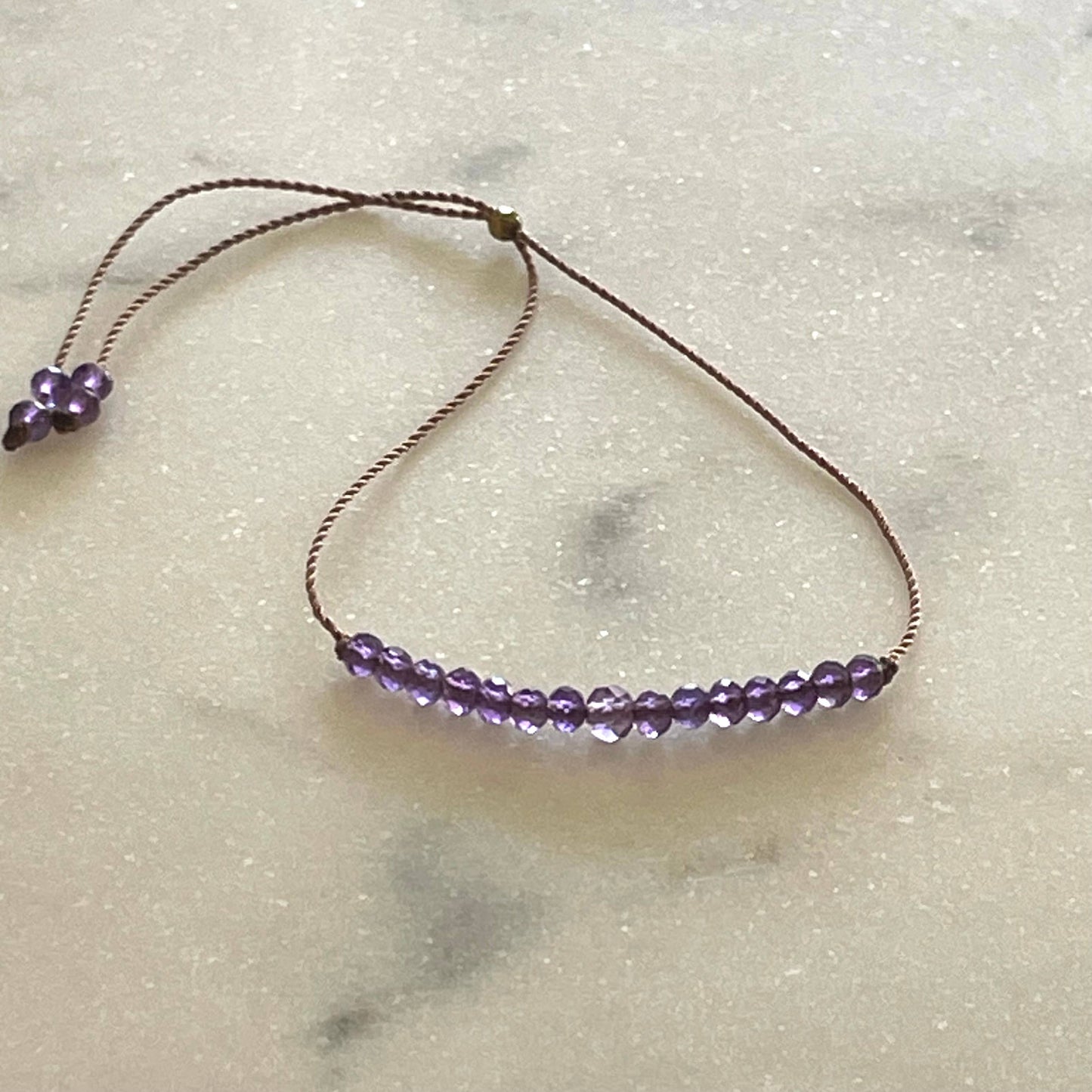Amethyst Peace Bracelet