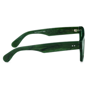 Cut Eighty-two Sunglasses - Frost Green/Green