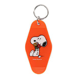 Snoopy Flower Bouquet Key Tag