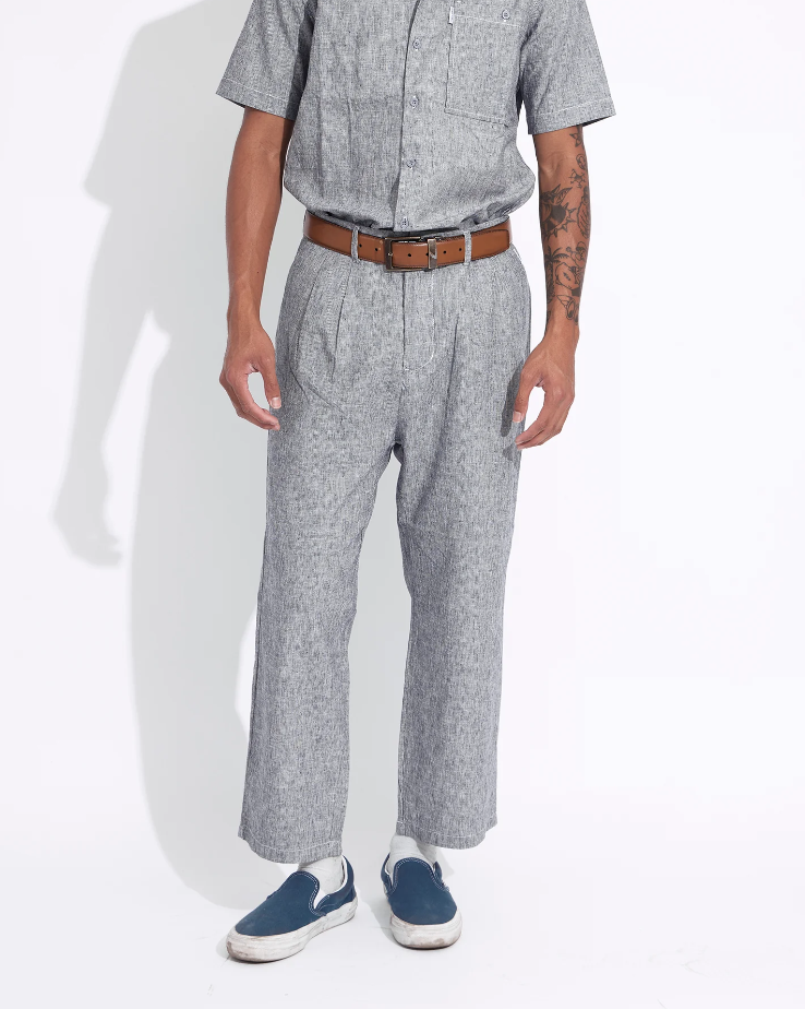 Saint Rail Stripe Pant - Midnight