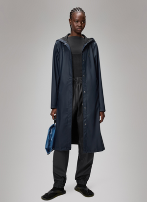 A-Line Longer Jacket - Navy