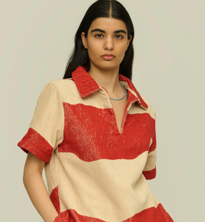 Jaffa Terry Shirt - Amber Dune