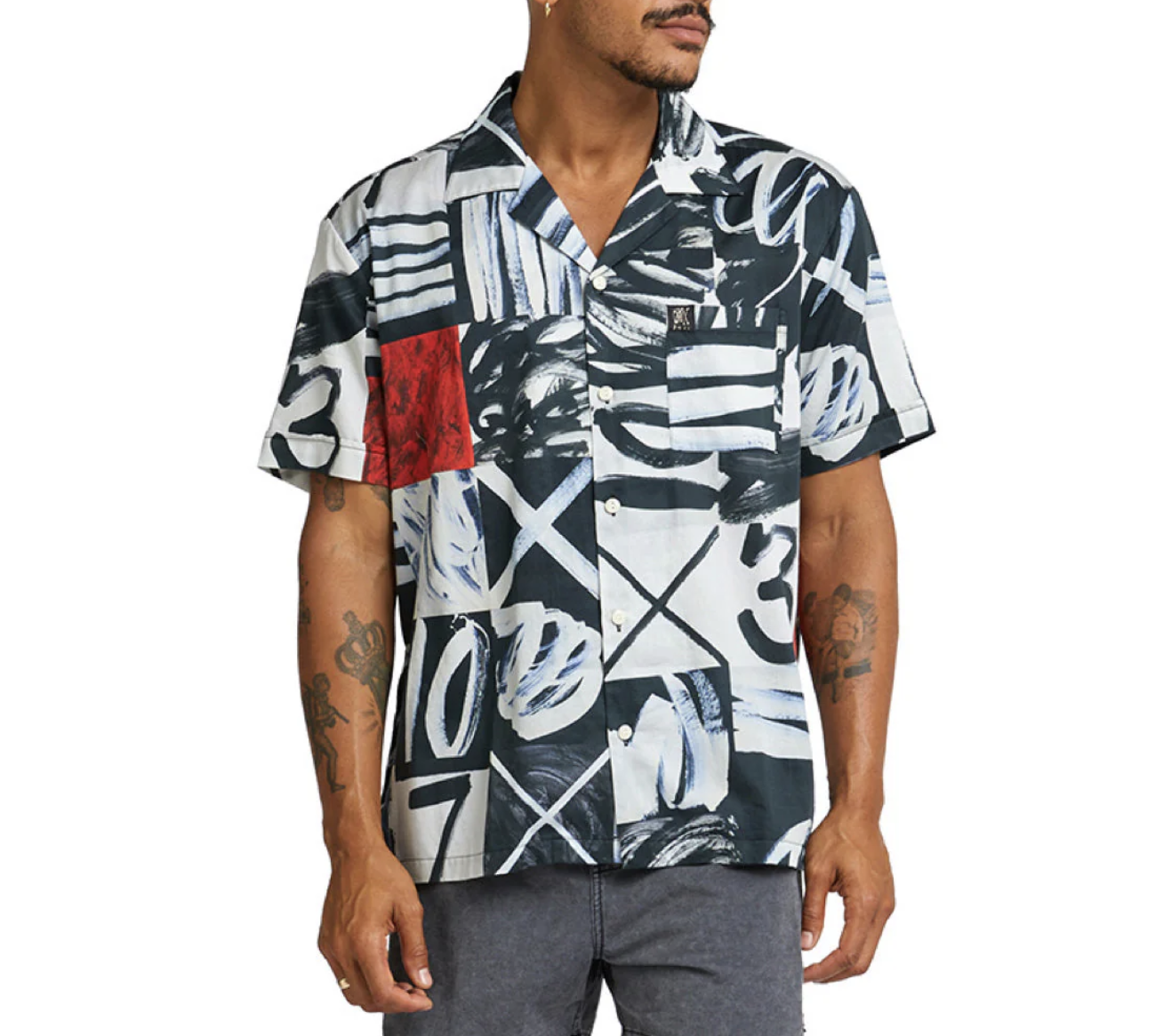 10X Shirt - Black/White