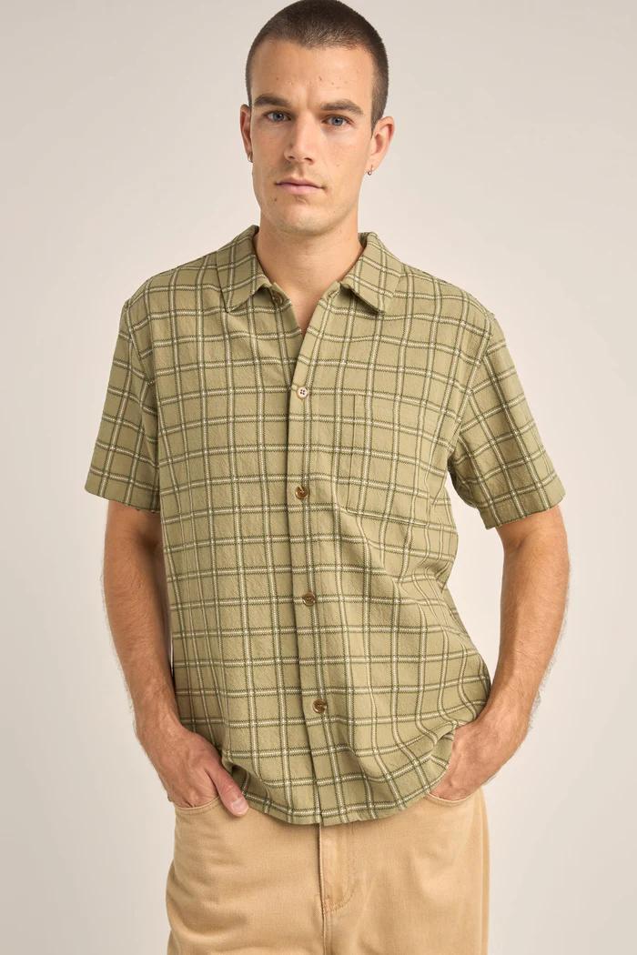 Postcard Check Shirt - Green