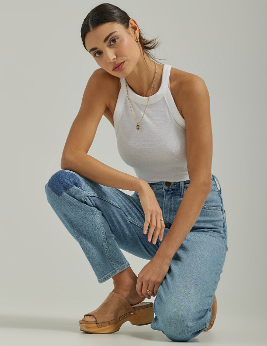 Stella High Rise Tapered Jean - Current One
