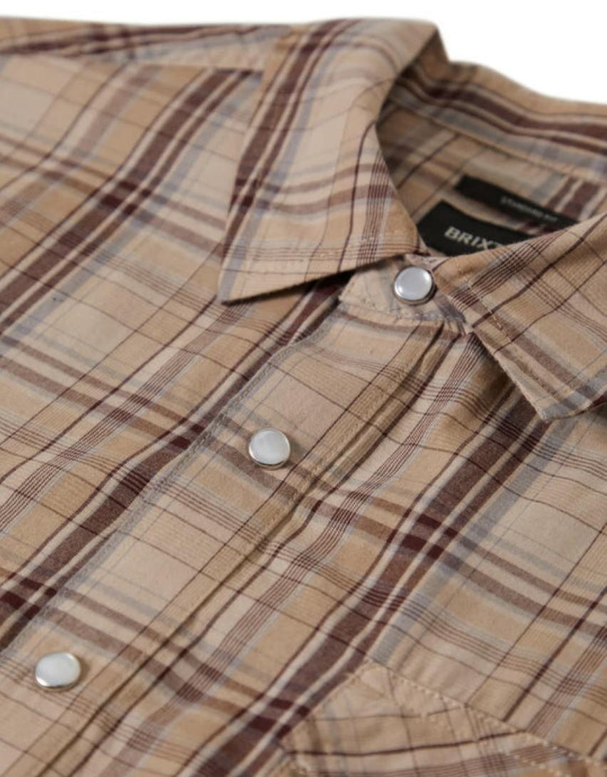 Wayne Western Shirt - Western Plaid