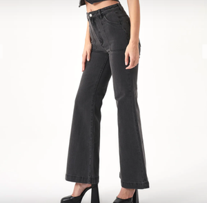 Eastcoast Flare Jeans - Brad Black