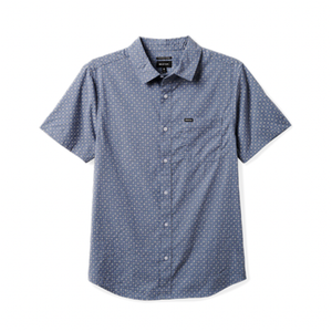 Charter Sol Wash S/S Shirt - Flint Stone Micro Blue
