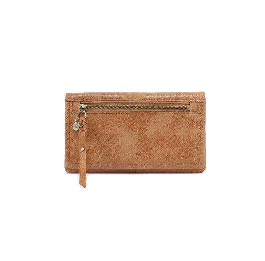 Whiskey Lumen Continental Wallet - Buffed Leather