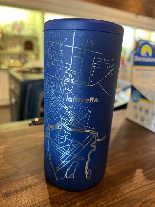Lafayette, Louisiana Slim Can Cooler -12oz