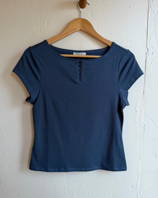 Navy Morning Pages Henley