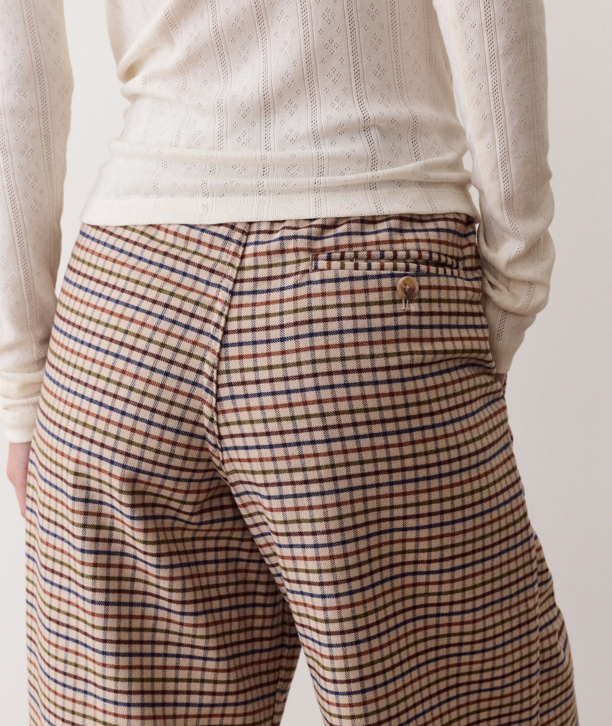 Allison Pleated Trouser Moleskin