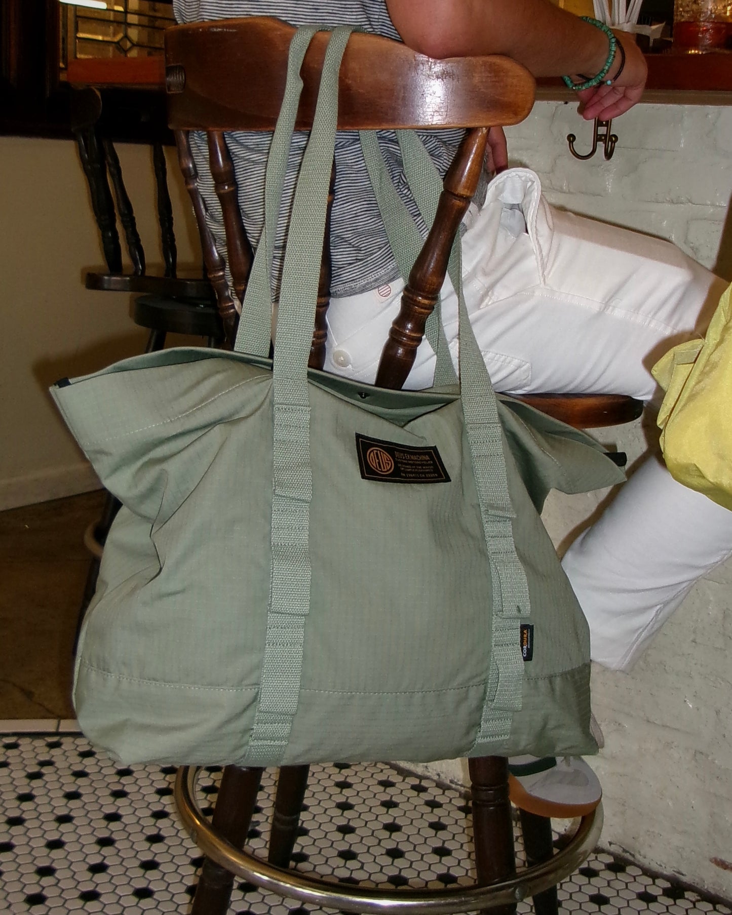 Oil Green Shop Cordura Tote