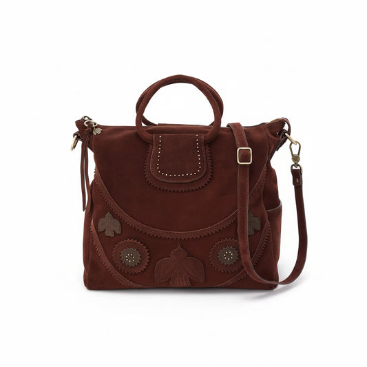 Chocolate Sheila Large Satchel