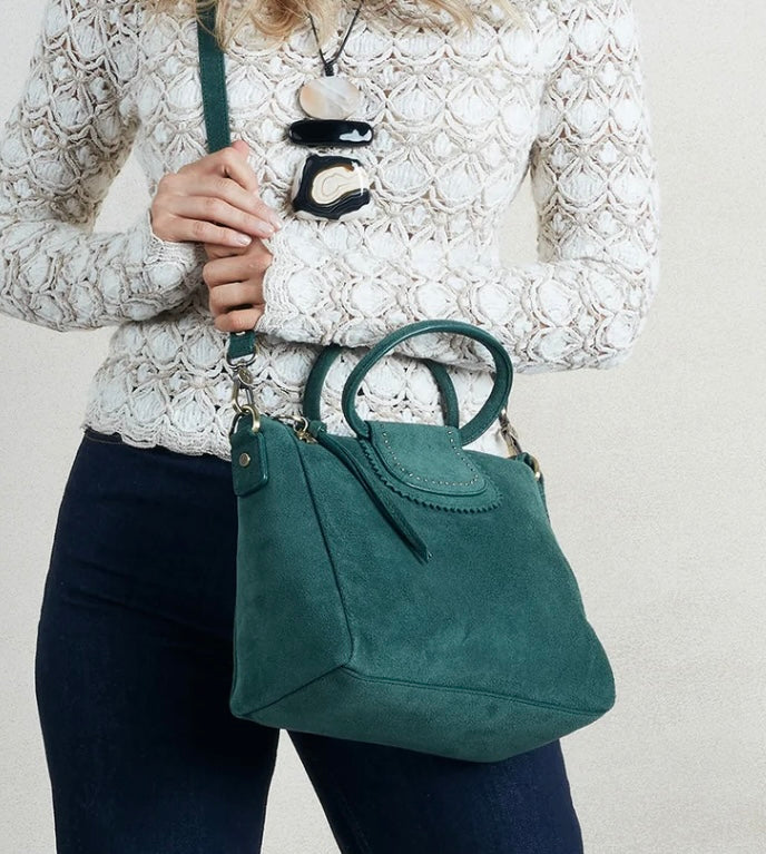 Pine Needle Sheila Medium Satchel