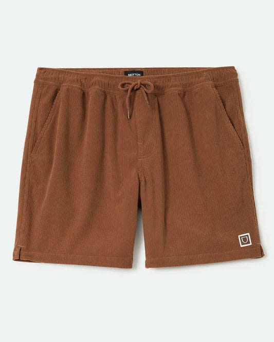 Tobacco Brown Everyday Corduroy Short