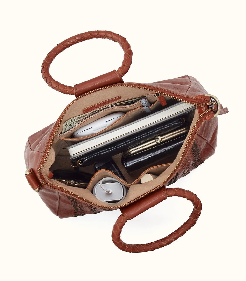 Kindling Brown Sheila Medium Satchel