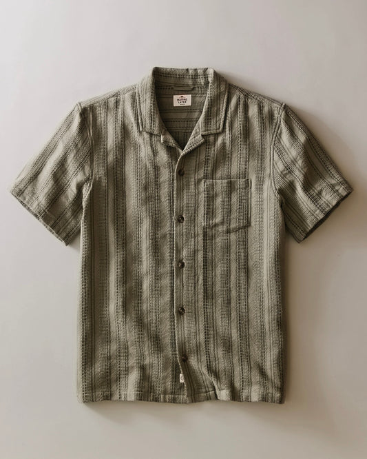 Olive Dobby Resort Shirt