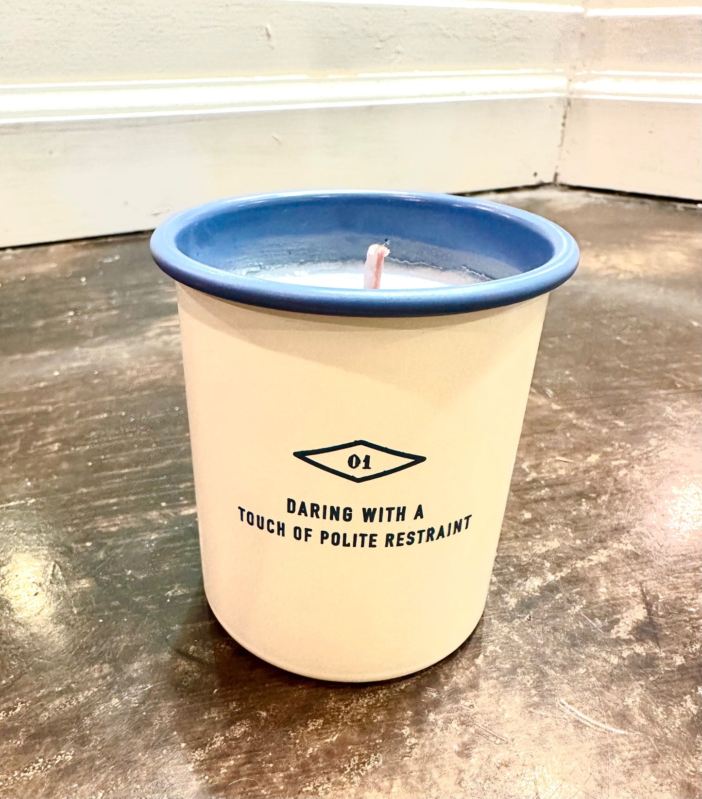 SIDESHOW PRESS-BLUE CANDLE