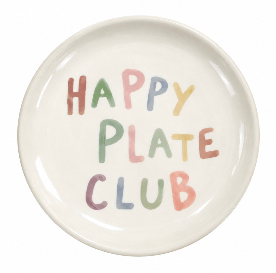 The Breakfast Club Melamine Plate- “Happy Plate Club”