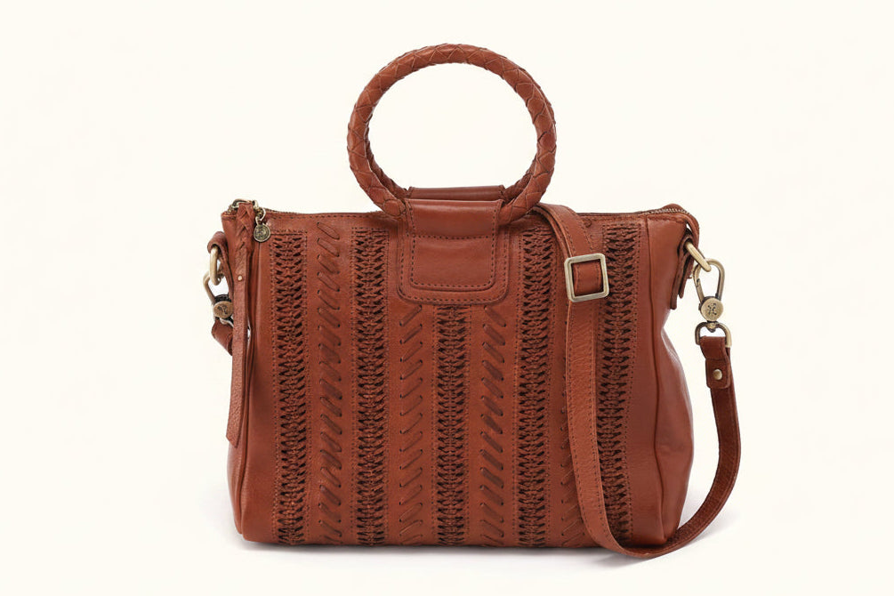 Kindling Brown Sheila Medium Satchel