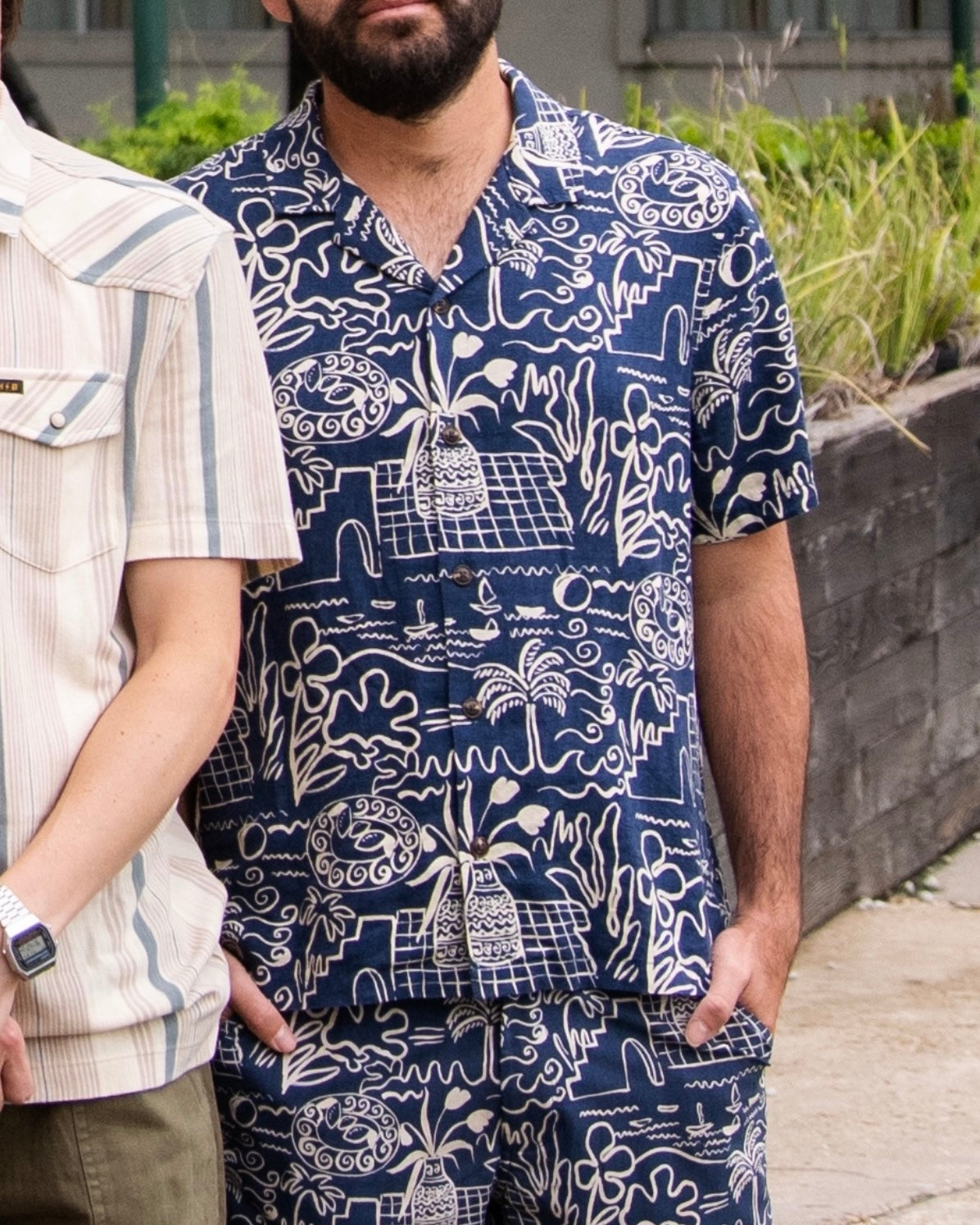 Pablo Tencel Linen Resort Shirt