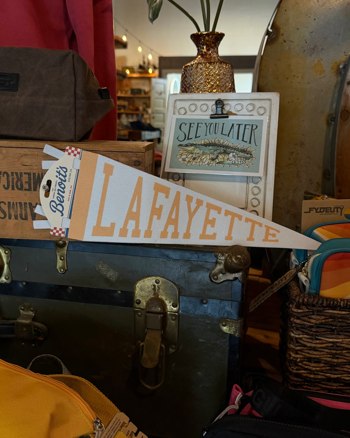 Lafayette Varsity Felt Pennant Flag