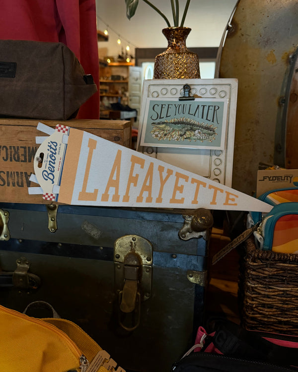 Lafayette Varsity Felt Pennant Flag
