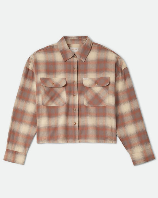 Plaid Bowery Crop Overshirt