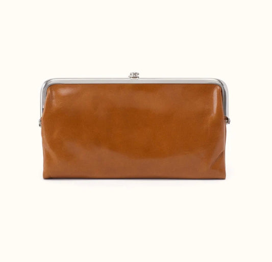 Truffle Lauren Clutch Wallet - Polished Leather