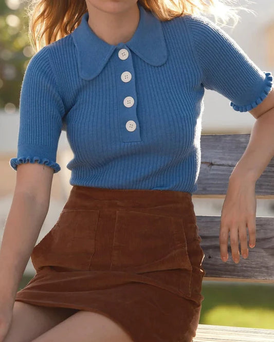 Cobalt Blue Belle Tee