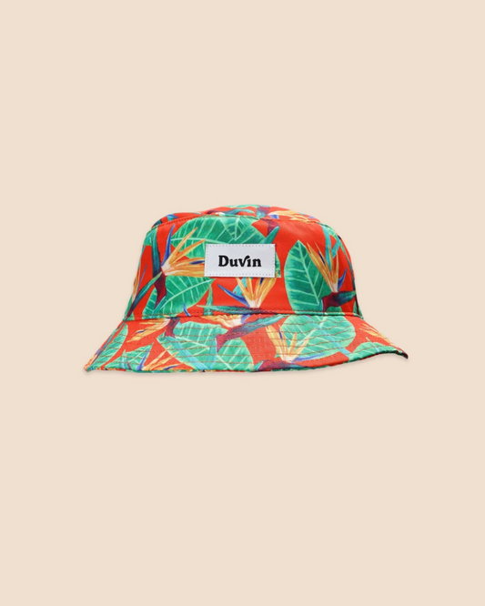 Red Paradise Bucket Hat